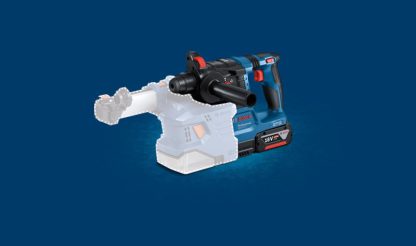 Bosch Professional 18V System Akku-Bohrhammer GBH 18V-22 inkl. GDE 18V-12 in L-BOXX ‎0611924004