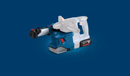 Bosch Professional 18V System Akku-Bohrhammer GBH 18V-22 inkl. GDE 18V-12 in L-BOXX ‎0611924004