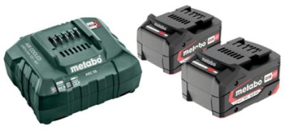Metabo Basis-Set 2x4.0 Ah und Ladegerät (685050000)