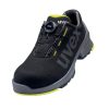 Uvex 1 Halbschuh mit BOA Fit System, Sicherheitsschuhe S2 SRC, Arbeitsschuhe für Damen & Herren, Schwarz/Lime