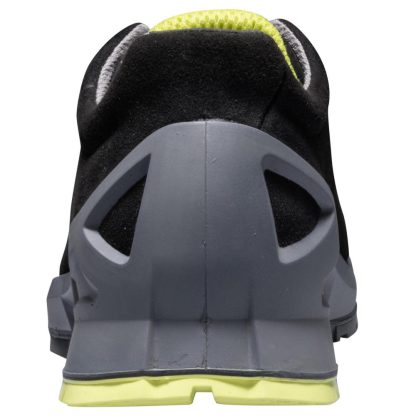 Uvex 1 Halbschuh mit BOA Fit System, Sicherheitsschuhe S2 SRC, Arbeitsschuhe für Damen & Herren, Schwarz/Lime