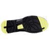 Uvex 1 Halbschuh mit BOA Fit System, Sicherheitsschuhe S2 SRC, Arbeitsschuhe für Damen & Herren, Schwarz/Lime