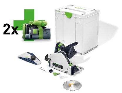 FESTOOL Akku-Handkreissäge TSC55KEB-Basic 18/36,0 Volt / 5,2 Ah, 577025