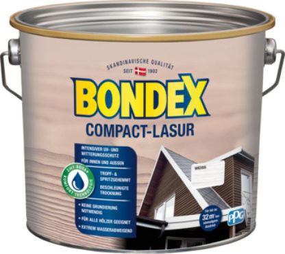 Bondex Compact Lasur weiss 2,5L
