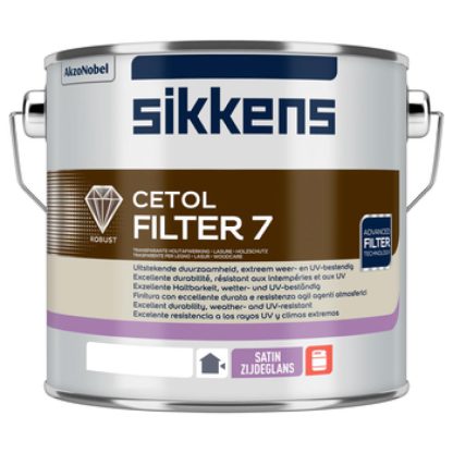 Sikkens Cetol Holzlasur: Filter 7 plus 2,5 Liter, 010 Nussbaum
