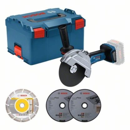 Bosch Akku-Winkelschleifer GWS 18V-180 P in L-Boxx 06019H6L02