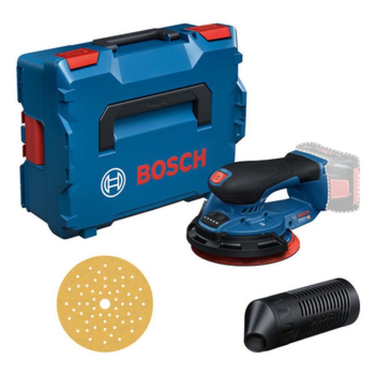 Bosch Professional Akku-Exzenterschleifer GEX 18V-150-3 ohne Akku und Ladegerät, in L-BOXX