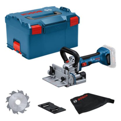 Bosch Professional Akku-Flachdübelfräse GFF 18V-22 18V ohne Akku und Ladegerät in L-Boxx