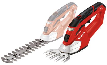 Einhell Akku-Gras- und Strauchschere GE-CG 12 Li 1,5Ah Akku und Teleskopstiel - 3410401