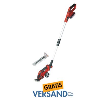 Einhell Akku-Gras- und Strauchschere GE-CG 18/100 Li T Kit 1x2,5Ah Akku und Ladegerät - 3410316