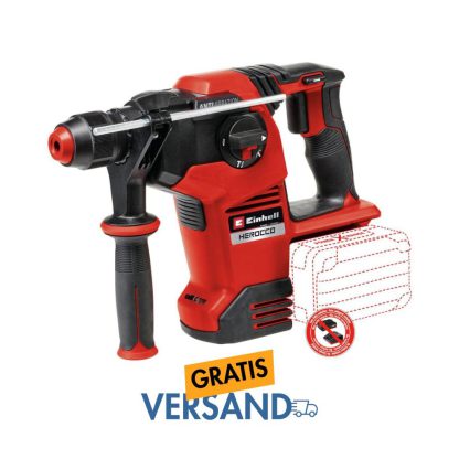 Einhell Akku-Bohrhammer Herocco 36/28 Power X-Change 2x18V ohne Akku und Ladegerät in E-Box