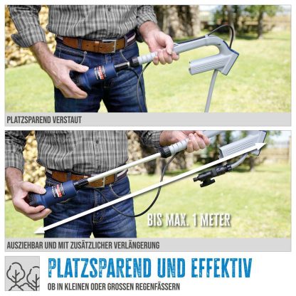 Güde Akku Regenfasspumpe RFP 12-201-04