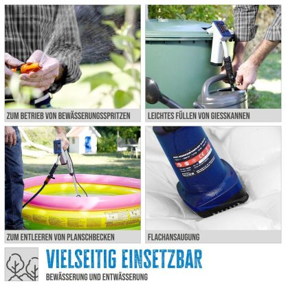 Güde Akku Regenfasspumpe RFP 12-201-04
