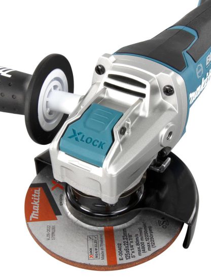 Makita DGA519Z Winkelschleifer 18 V (ohne Akku, ohne Ladegerät) X-Lock