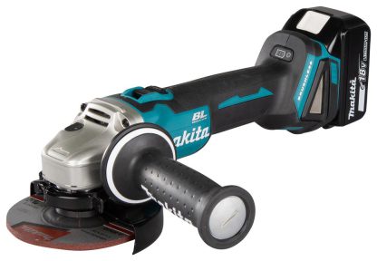 Makita Akku-Winkelschleifer DGA504ZJ ohne Akku und Ladegerät im MakPac mit Einlage