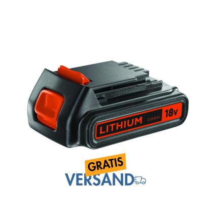 Black & Decker Akku; 18V/2,0 Ah; BL2018-XJ