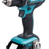 Makita DDF482Z Bohrschrauber 18,0 V (ohne Akku, ohne Ladegerät), 18 V, Schwarz, Blau