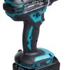 Makita DDF482Z Bohrschrauber 18,0 V (ohne Akku, ohne Ladegerät), 18 V, Schwarz, Blau
