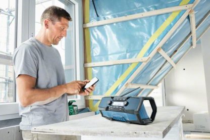 Bosch Professional 18V System Akku Baustellenradio GPB 18V-2 C 06014A3000