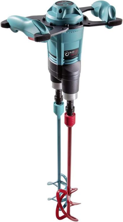Collomix Handrührwerk Xo33 R duo 1200 Watt, 230 Volt, -360 UpM, incl. 1 Satz Mischwerkzeuge MKD 120 HF