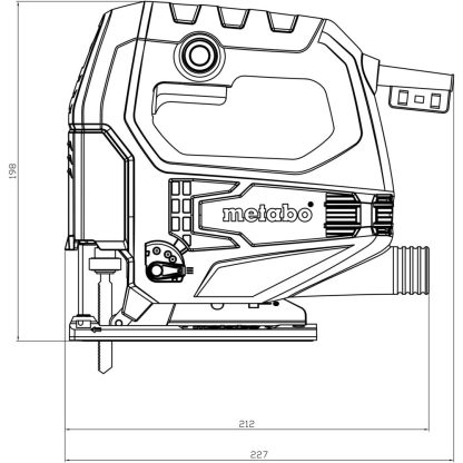 Metabo Stichsäge STEB 65 Quick  601030500