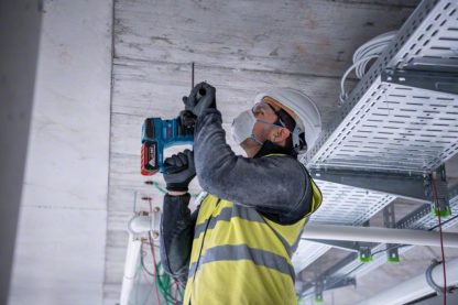 Bosch Professional 18V System Akku-Bohrhammer GBH 18V-22 inkl. GDE 18V-12 in L-BOXX ‎0611924004