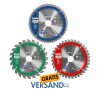 kwb Kreis-Saegeblatt-Set 190x30/20 / 16mm, inkl. Reduzier-Ringe auf 16 u. 20mm