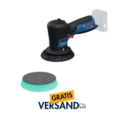 Bosch Professional 12V System Akku-Polierer GPX 12V-125 ohne Akku und Ladegerät - 06019L4100