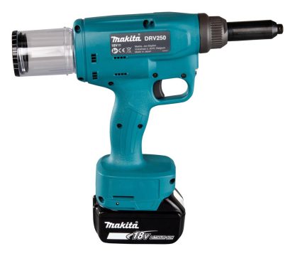 Makita DRV250Z Akku-Blindnietsetzgerät 18V (ohne Akku, ohne Ladegerät)