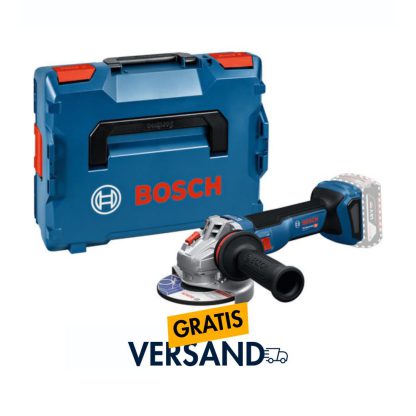Bosch Professional 18V Akku-Winkelschleifer GWS 18V-11 ohne Akku und Ladegerät in L-Boxx