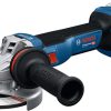 Bosch Professional 18V Akku-Winkelschleifer GWS 18V-11 ohne Akku und Ladegerät in L-Boxx