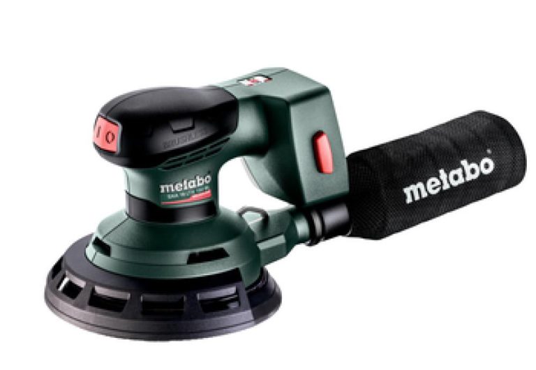Metabo Akku-Exzenterschleifer 18V SXA 18 LTX 150 BL ohne Akku und Ladegerät in MetaBox - 600411840