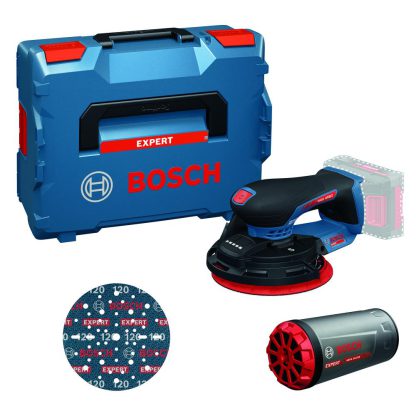 Bosch Expert Akku-Exzenterschleifer EXEX18V-150-5 ohne Akku und Ladegerät in L-BOXX 162 - 0601372900
