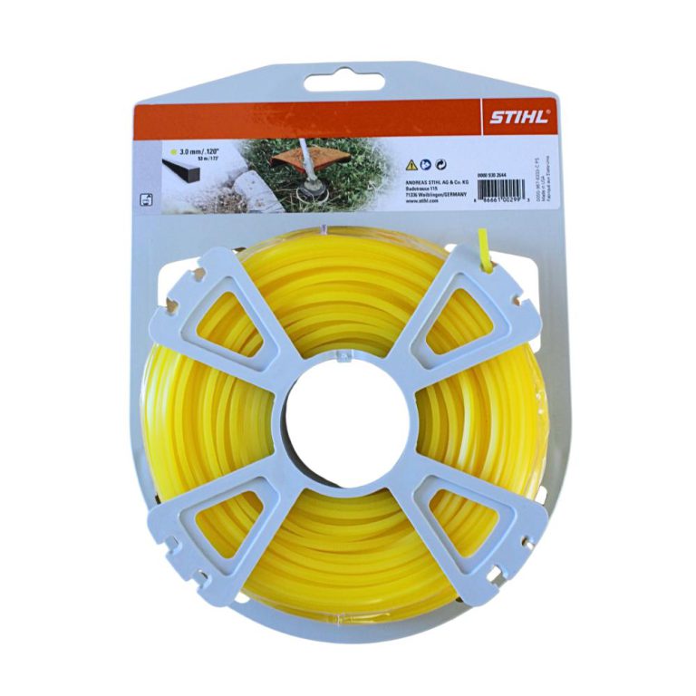 STIHL 0000 930 2644 Mähfaden quadr. Ø 3,0 mm x 53 m
