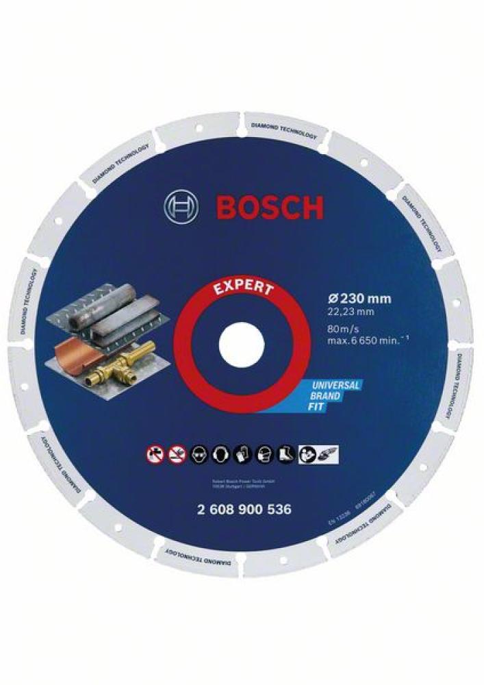 EXPERT Diamond Metal Wheel Trennscheibe, 230x22,23 mm - 2608900536