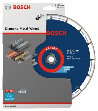 EXPERT Diamond Metal Wheel Trennscheibe, 230x22,23 mm - 2608900536