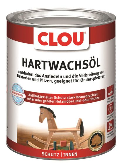 Clou Hartwachs-Öl farblos 0,750 L