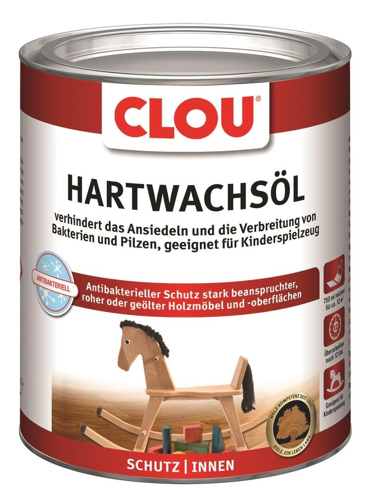 Clou Hartwachs-Öl farblos 0,750 L