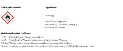 Clou Hartwachs-Öl farblos 0,750 L