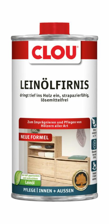 Leinölfirnis Clou 500ml