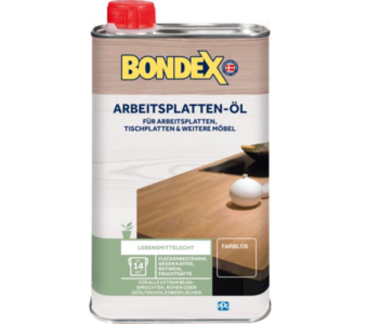 Bondex Arbeitsplatten Öl 0,5 Liter - 352490