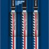EXPERT Fiber Plaster T341HM Stichsägeblatt, 3-tlg. - 2608900564