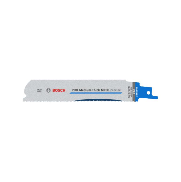PRO Medium-Thick Metal precise S937BEF Säbelsägeblatt, 1,1 x 25 x 150 mm, 25-tlg. - 2608658992