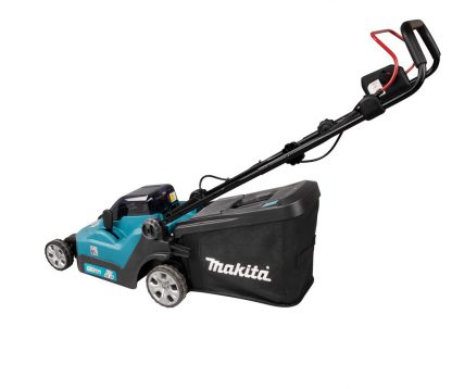 Makita DLM382PM2 Akku-Rasenmäher 2x18V 2x4,0Ah + Doppelladegerät