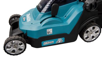 Makita DLM382PM2 Akku-Rasenmäher 2x18V 2x4,0Ah + Doppelladegerät
