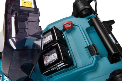 Makita DLM382PM2 Akku-Rasenmäher 2x18V 2x4,0Ah + Doppelladegerät