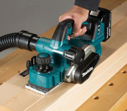 Makita Akku-Falzhobel 82mm DKP181Z (ohne Akku und Ladegerät)