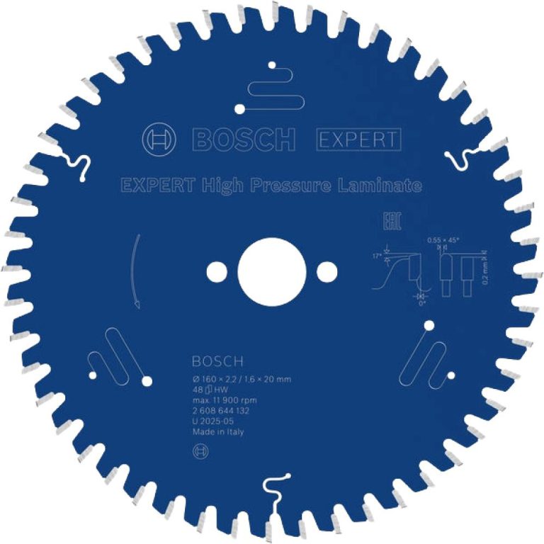 EXPERT High Pressure Laminate Kreissägeblatt, 160x2,2/1,6x20 mm, Z48 - 2608644132