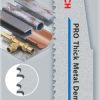 PRO Thick Metal Demolition S930CF Säbelsägeblatt, 1,6 x 22 x 150 mm, 5-tlg. - 2608657527