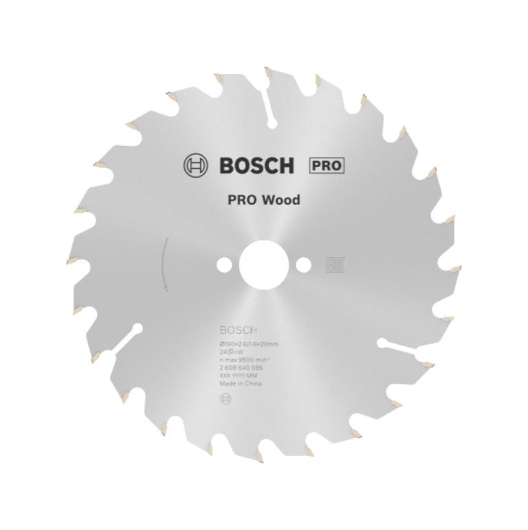 PRO Wood Kreissägeblatt, 160 x 2,6 x 20 mm, T24 - 2608640596